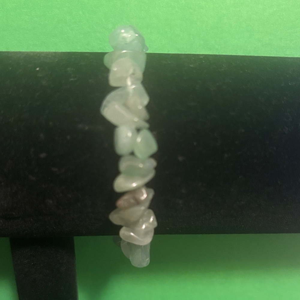 Elegant Silver Gemstone Bracelet